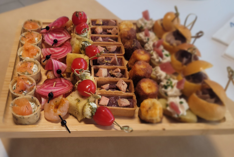 plateau amuse bouche  cocktail