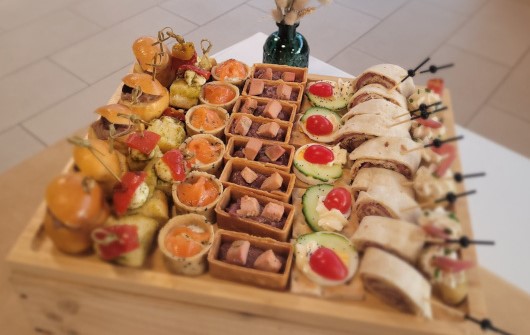 plateau de bouchées cocktail